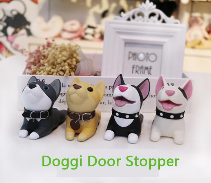 Non Phthalate PVC Door Stopper doggy for kid Toys ISO9001 BSCI certification 0