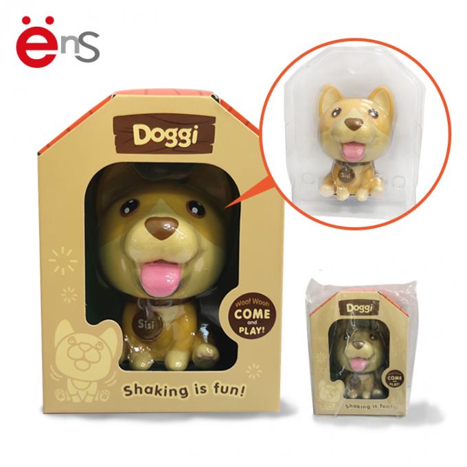 ODM OEM Bobble Head Dog , Dolls For Car Dashboard Non phthalate pvc Material 2