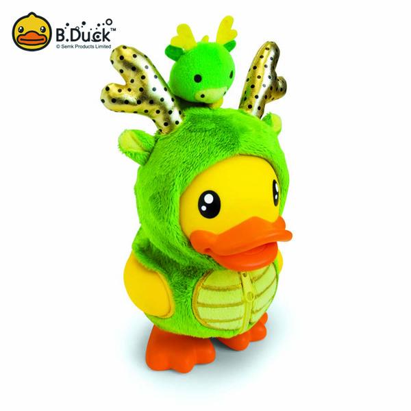 B.Duck Plastic Piggy Bank Toy , Duck Money Box 16cm Height Pvc Material 0