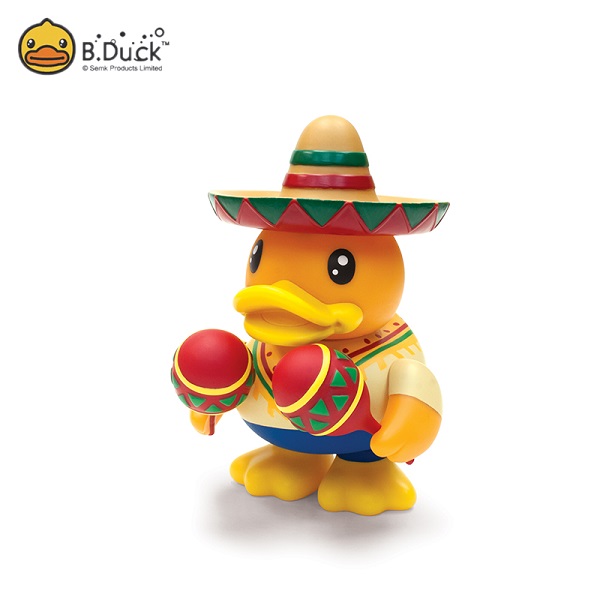 B.Duck Child Safety And Kawaii Little Yellow Duck Coin Saving Bank Rubber Toy 1