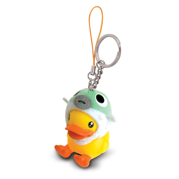 B Duck 3D Promotional Plastic Keychain En71 ASTM F963 Certificate 0