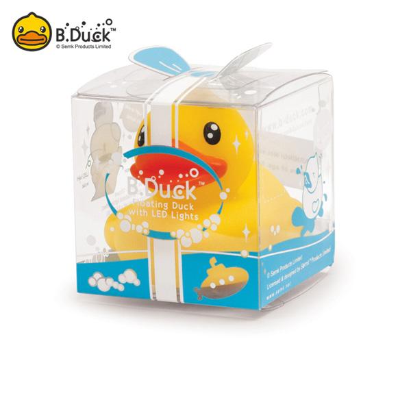 Bath Floating Rubber Duck Toy 5.8cm Height  With LED Light B Duck 2