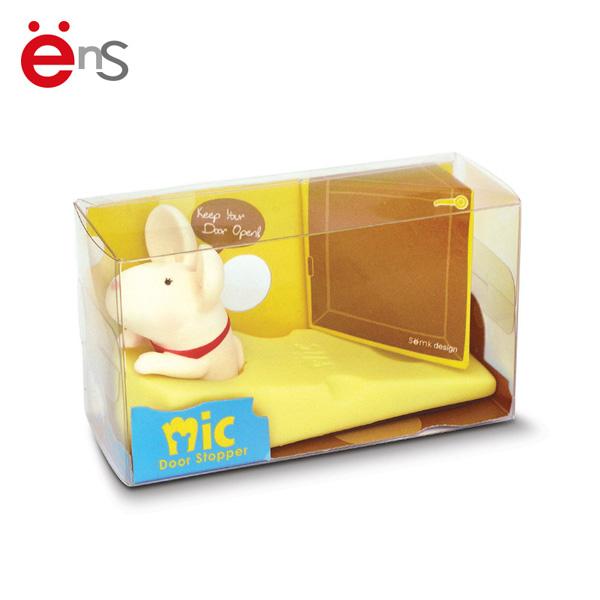 Non Phthalate Pvc Animal Shaped Door Stops , Mouse Door Wedge For Kids ODM 1