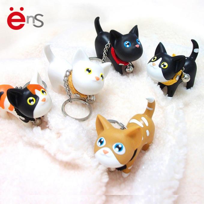 Anime Figure Promotional Plastic Keychain , 3D Soft Pvc Rubber Keychain 0