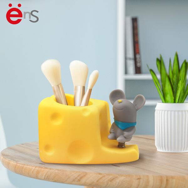 Cartoon Plastic Pencil Holder For Desk Multi Function EN71 ASTM CPSIA Certificate 1
