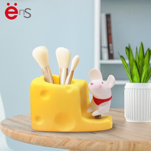 Cartoon Plastic Pencil Holder For Desk Multi Function EN71 ASTM CPSIA Certificate 2