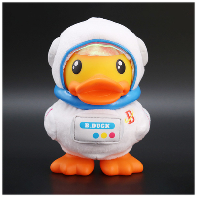 Roto Casting PVC Vinyl Piggy Bank Toy Piggy Bank Duck For Saving Money
