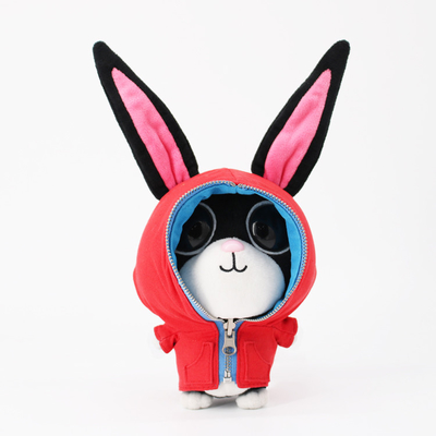 Cotton Bunny Rabbit Stuffed Animal Long Floppy Ears Custom Size For Kids