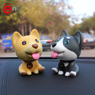 buy ODM OEM Bobble Head Dog , Dolls For Car Dashboard Non phthalate pvc Material online manufacturer