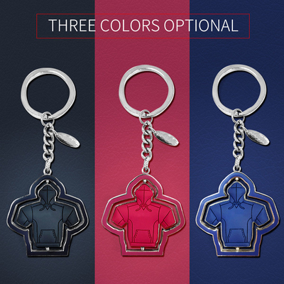 Good price PVC Metal Personalised Key Rings for promotion gifts EN71 ASTM CPSIA Standard online