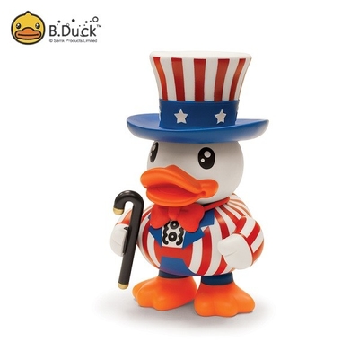 B.Duck Child Safety And Kawaii Little Yellow Duck Coin Saving Bank Rubber Toy