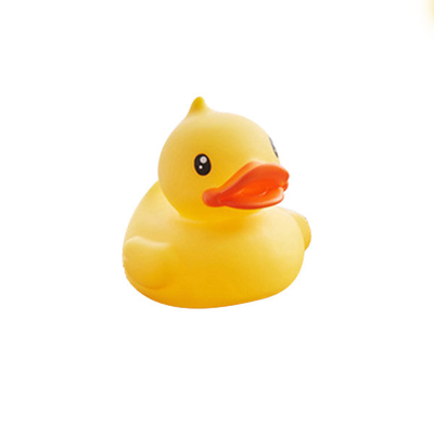 Vinyl Rubber Duck Toy For Baby Bath With 5.8cm 7.5cm 10cm Size OEM