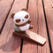 Eco friendly PVC Panda Door Stopper Decorative Animal Door Wedge