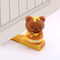 Novelty Funny Door Draft Wedge Rubber Cute Bear Shaped Door Wedge Stopper