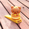 Novelty Funny Door Draft Wedge Rubber Cute Bear Shaped Door Wedge Stopper