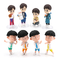 PVC Injection Promotional Plastic Key Tags Figure Toys For Collection