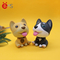 ODM OEM Bobble Head Dog , Dolls For Car Dashboard Non phthalate pvc Material