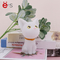 Bedroom Night Lights Lamps White 3D Kat Non Phthalate Pvc Material ODM