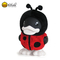Custom OEM Vinyl Money Saving Box For Kids Cute Yellow Design 3D PVC Moneybox Piggy Bank
