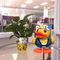 B.Duck Piggy Promotional Coin Bank Colorful 11.5×11.5×16cm Size