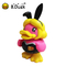 B.Duck Amusement Park Theme Likable Bunny Piggy Bank For Gifts Plastic Coin Bank