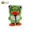 B.Duck Duck Plastic Piggy Bank Toy With Costume 11.5×11.5×16cm