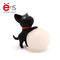 Cute PVC Plastic Toys ,  Cat Piggy Bank For Coin Storage 9.5×19×14.5 Cm