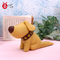 Plastic PVC Door Stopper Dog Shaped 14×6.5×10cm Size ABS PU Material