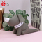 Plastic PVC Door Stopper Dog Shaped 14×6.5×10cm Size ABS PU Material