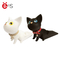 Hard PVC cat shaped door stop , cute door wedge OEM for Gift