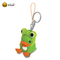 PVC 3D Plastic Animal Keychains Silk screen printing 4.5×5×5.5cm Size