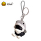 PVC 3D Plastic Animal Keychains Silk screen printing 4.5×5×5.5cm Size