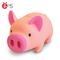 Cute Plastic Piggy Bank Toy Safety PVC Material For Kids EN71 ASTM Standard