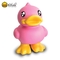 16 Cm Height B Duck Money Box , Colorful PVC Piggy Bank Duck Shaped