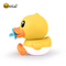 Duck Shape Plastic Piggy Bank Toy Pink Yellow color For Baby OEM ODM