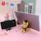 Decorative Ainimal PVC Plastic Toys For Phone Ipad Stand ISO Certicate