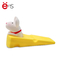 Promotional PVC Door Stopper Mic Shaped 134×53×73mm Size ODM