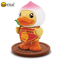 B.Duck Cartoon Figures Toys Plastic PVC Material Promotional OEM ODM