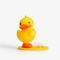 Cartoon PVC Duck Phone Holder Adjustable 8.6×8.6×9.3cm Size