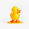 Cartoon PVC Duck Phone Holder Adjustable 8.6×8.6×9.3cm Size