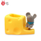 Cartoon Plastic Pencil Holder For Desk Multi Function EN71 ASTM CPSIA Certificate