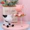 Eco PVC Soft LED Night Light Cow Shaped 9cm×7.5cm×10cm Size